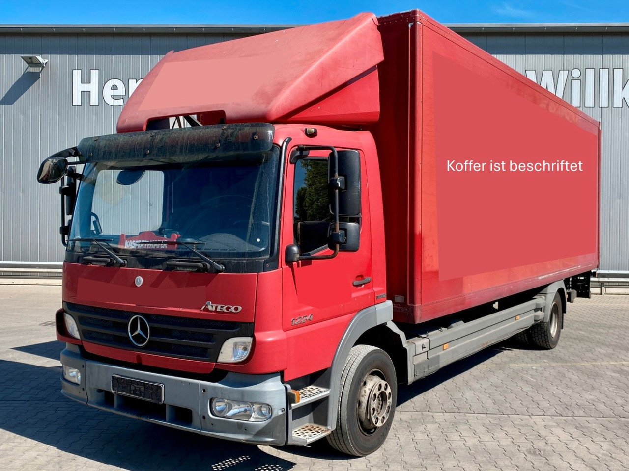 Mercedes-Benz Atego 1224 | BÄR LBW 1,50to*3x Sitze*Klima*AHK - Kravas automašīna ar slēgto virsbūvi: foto 1 Mercedes-Benz Atego 1224 | BÄR LBW 1,50to*3x Sitze*Klima*AHK - Kravas automašīna ar slēgto virsbūvi: foto 1