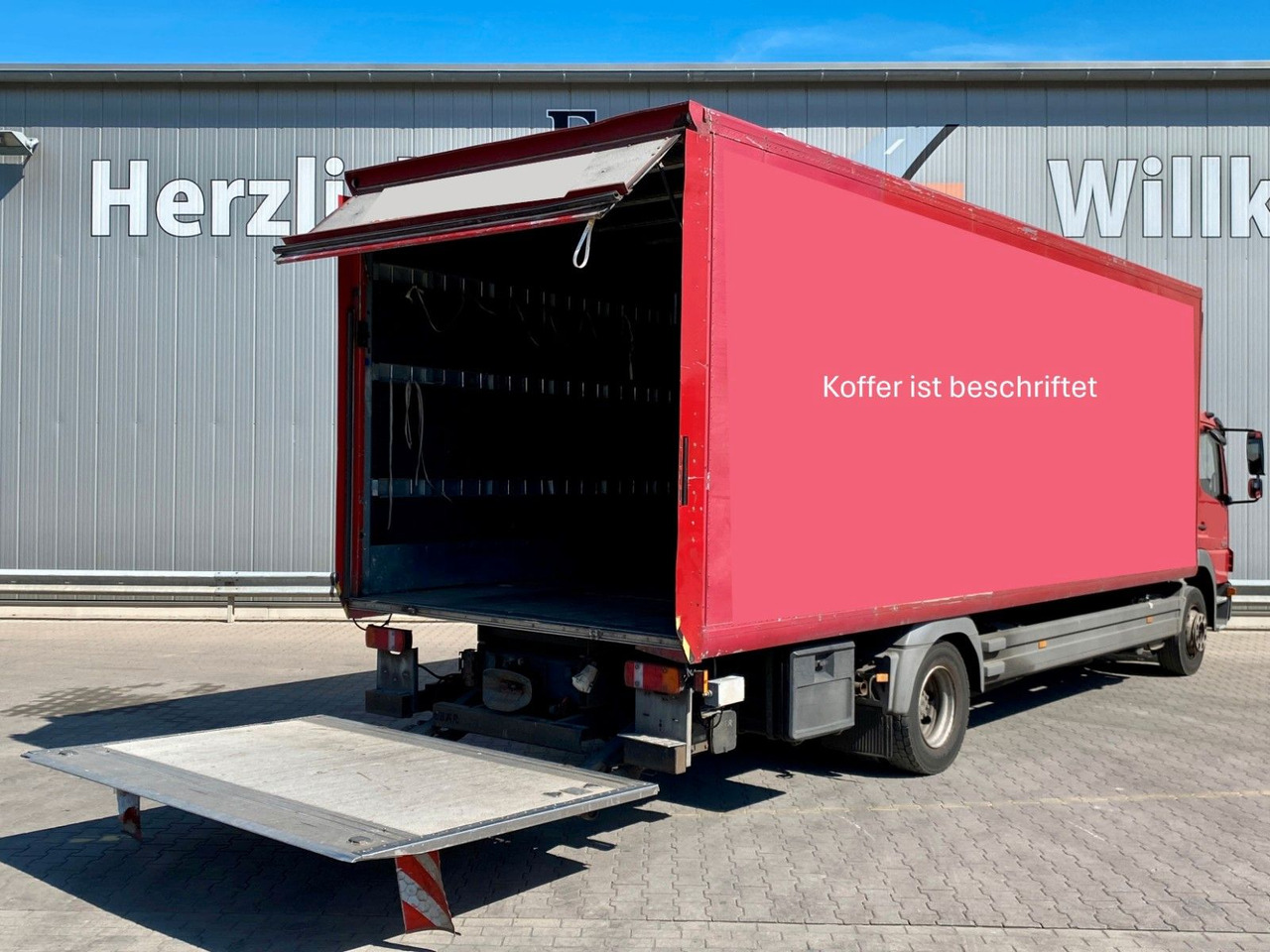 Mercedes-Benz Atego 1224 | BÄR LBW 1,50to*3x Sitze*Klima*AHK - Kravas automašīna ar slēgto virsbūvi: foto 5 Mercedes-Benz Atego 1224 | BÄR LBW 1,50to*3x Sitze*Klima*AHK - Kravas automašīna ar slēgto virsbūvi: foto 5