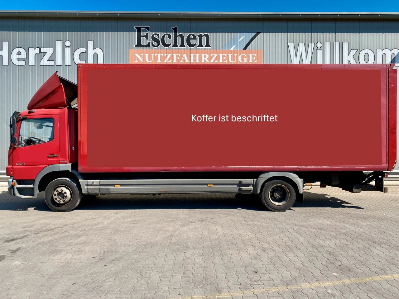 Mercedes-Benz Atego 1224 | BÄR LBW 1,50to*3x Sitze*Klima*AHK - Kravas automašīna ar slēgto virsbūvi: foto 2 Mercedes-Benz Atego 1224 | BÄR LBW 1,50to*3x Sitze*Klima*AHK - Kravas automašīna ar slēgto virsbūvi: foto 2
