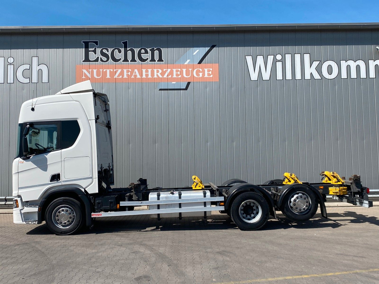 Scania R 450 B 6x2*4 BDF|Retarder*AHK*Lift*SDG Wechsler - Konteineru vedējs/ Kravas automašīna ar noņemamā virsbūve: foto 2 Scania R 450 B 6x2*4 BDF|Retarder*AHK*Lift*SDG Wechsler - Konteineru vedējs/ Kravas automašīna ar noņemamā virsbūve: foto 2