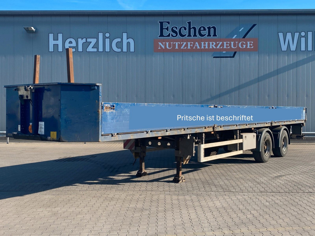 Stehmann | Luft-Lift*BPW-Achsen*1.Hand - Bortu puspiekabe/ Platforma: foto 1 Stehmann | Luft-Lift*BPW-Achsen*1.Hand - Bortu puspiekabe/ Platforma: foto 1