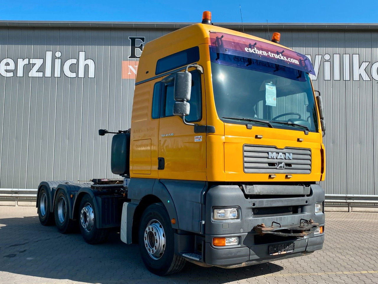 Vilcējs MAN TGA 41.530 8x4/4 BLS | XXL*Wandler*Hydraulik*AC: foto 7