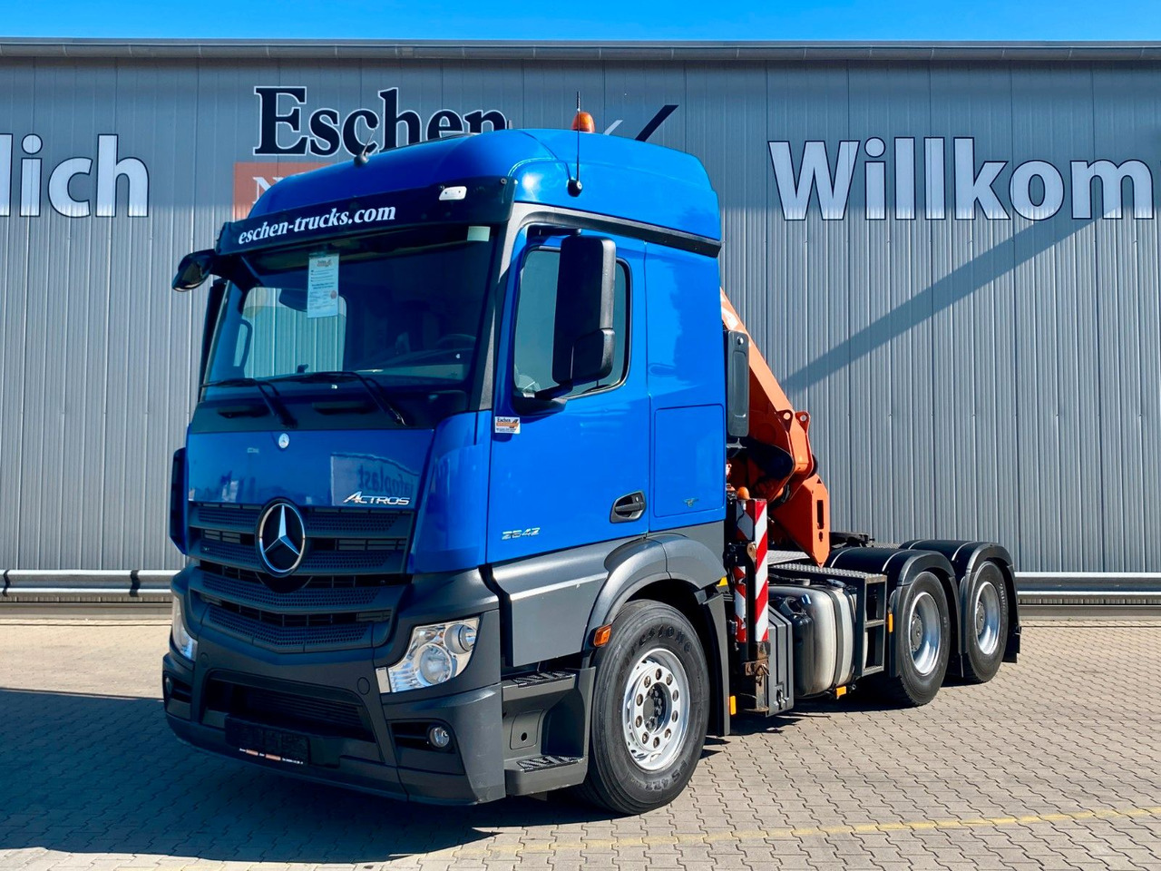 Mercedes-Benz Actros 2642 6x4 | Atlas 332.3 E-AS*Funk*Navi*AC - Vilcējs: foto 1 Mercedes-Benz Actros 2642 6x4 | Atlas 332.3 E-AS*Funk*Navi*AC - Vilcējs: foto 1