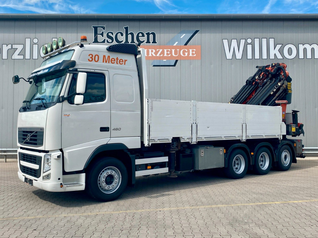 Volvo FH460 8x4 Palfinger PK53002SH+JIB+Seilwinde - Bortu kravas automašīna/ Platforma, Kravas auto ar manipulatoru: foto 1 Volvo FH460 8x4 Palfinger PK53002SH+JIB+Seilwinde - Bortu kravas automašīna/ Platforma, Kravas auto ar manipulatoru: foto 1