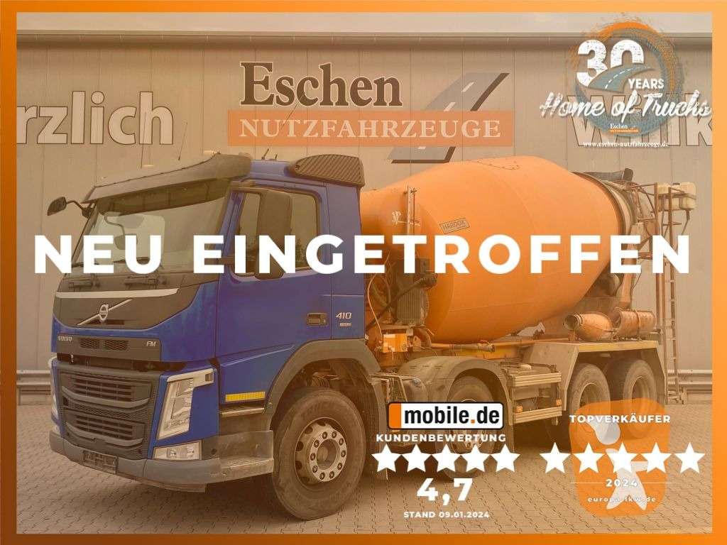 Volvo FM 410 / 8x4 | 9m³ Intermix*I-Shift*Klima*Blatt - Betonvedējs: foto 1 Volvo FM 410 / 8x4 | 9m³ Intermix*I-Shift*Klima*Blatt - Betonvedējs: foto 1