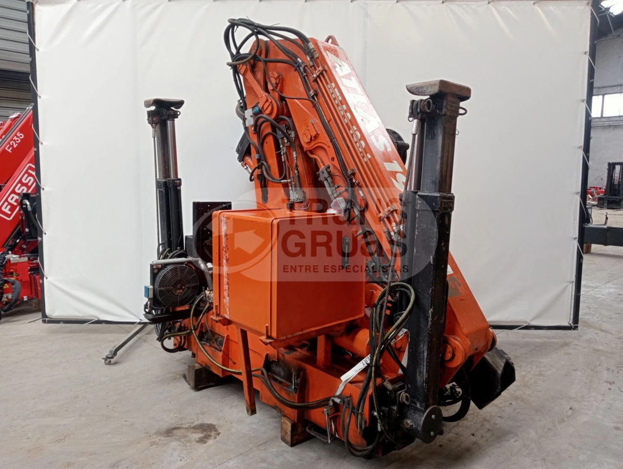 Grúa Atlas AK 190.1 A5 - Celtnis-manipulators - Kravas automašīna: foto 3 Grúa Atlas AK 190.1 A5 - Celtnis-manipulators - Kravas automašīna: foto 3