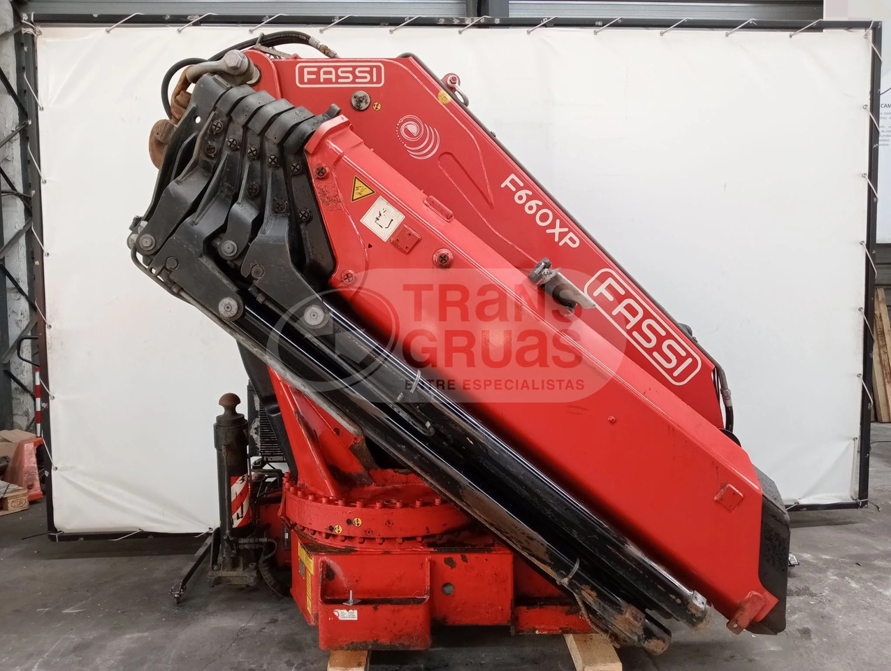 Grúa Hidráulica Fassi F660AXP.26 - Celtnis-manipulators: foto 1 Grúa Hidráulica Fassi F660AXP.26 - Celtnis-manipulators: foto 1