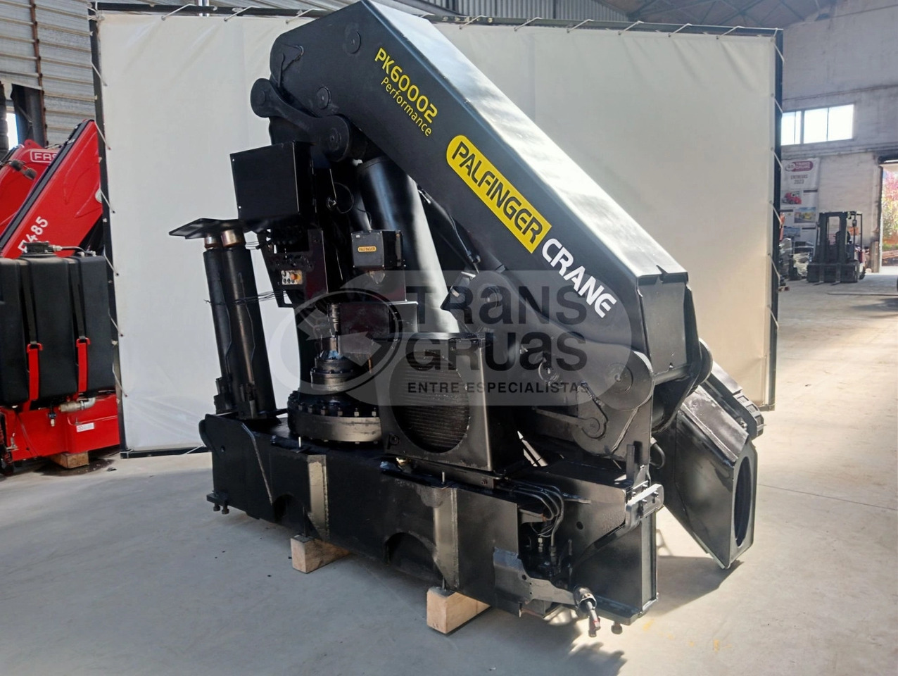 Grúa Palfinger PK 60002 - Celtnis-manipulators - Kravas automašīna: foto 4 Grúa Palfinger PK 60002 - Celtnis-manipulators - Kravas automašīna: foto 4