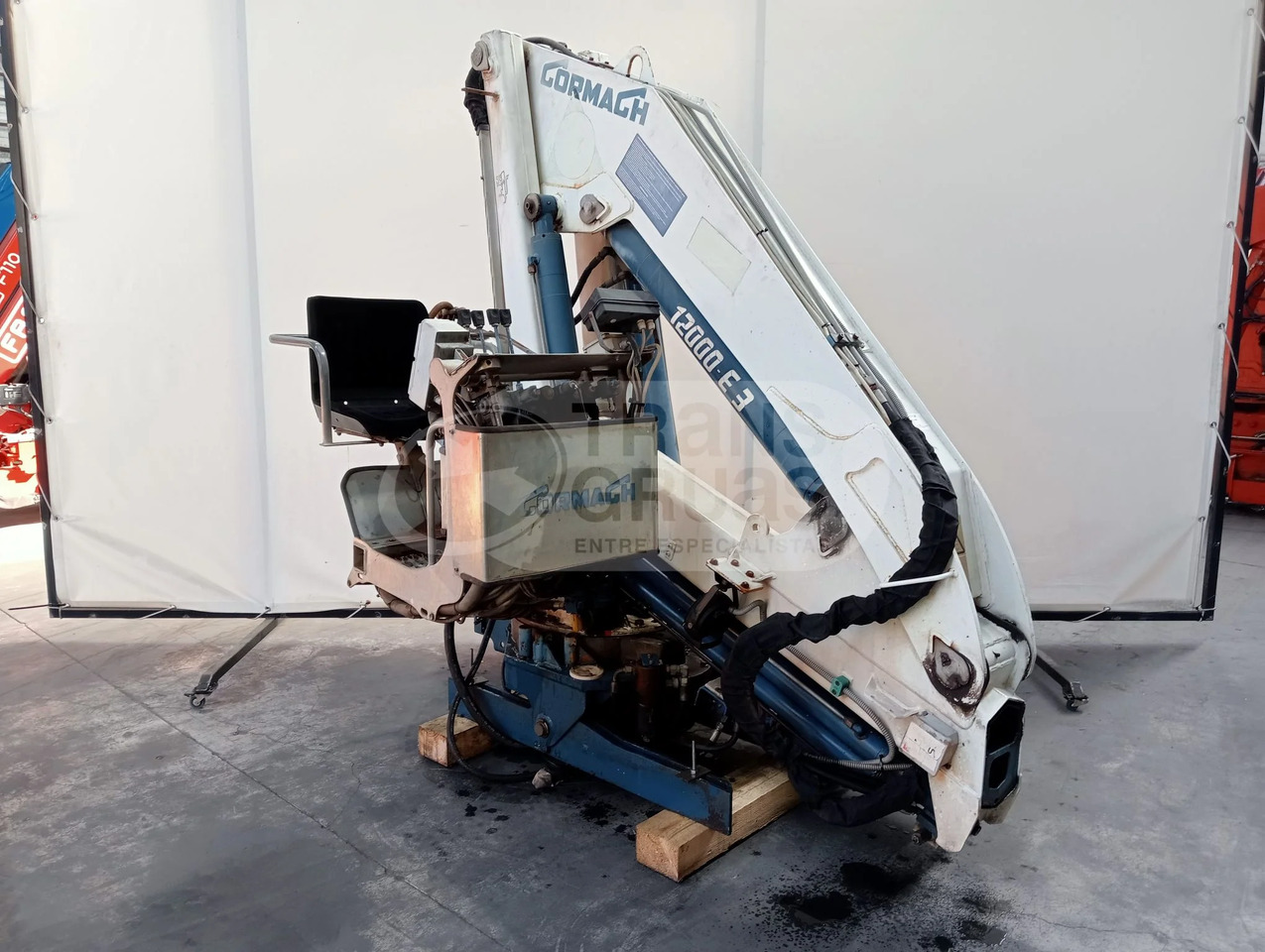 Grúa hidráulica Cormach 12000 E3 - Celtnis-manipulators: foto 4 Grúa hidráulica Cormach 12000 E3 - Celtnis-manipulators: foto 4