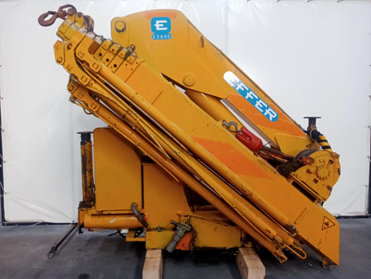 Grúa hidráulica Effer 33600 6S - Celtnis-manipulators: foto 4 Grúa hidráulica Effer 33600 6S - Celtnis-manipulators: foto 4