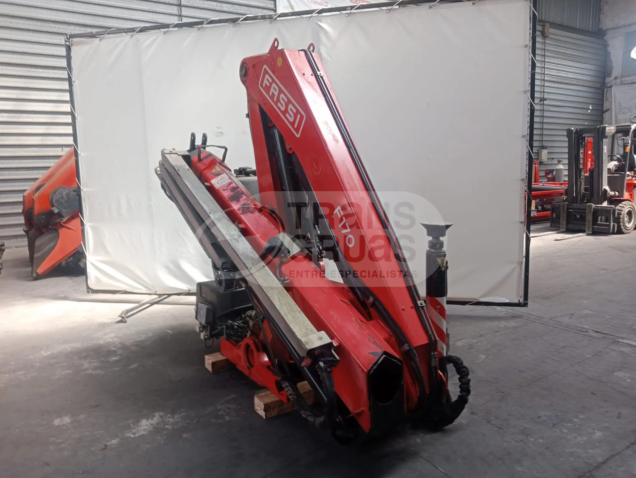 Grúa hidráulica Fassi F170A.23 - Celtnis-manipulators: foto 4 Grúa hidráulica Fassi F170A.23 - Celtnis-manipulators: foto 4