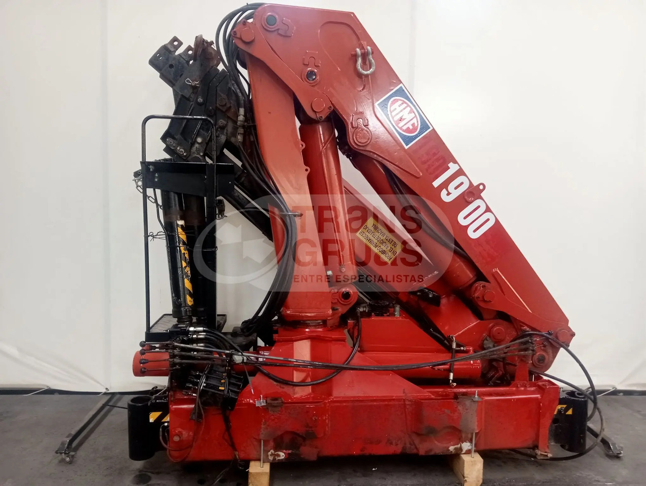 Grúa hidráulica HMF 1903 K5 - Celtnis-manipulators: foto 2 Grúa hidráulica HMF 1903 K5 - Celtnis-manipulators: foto 2