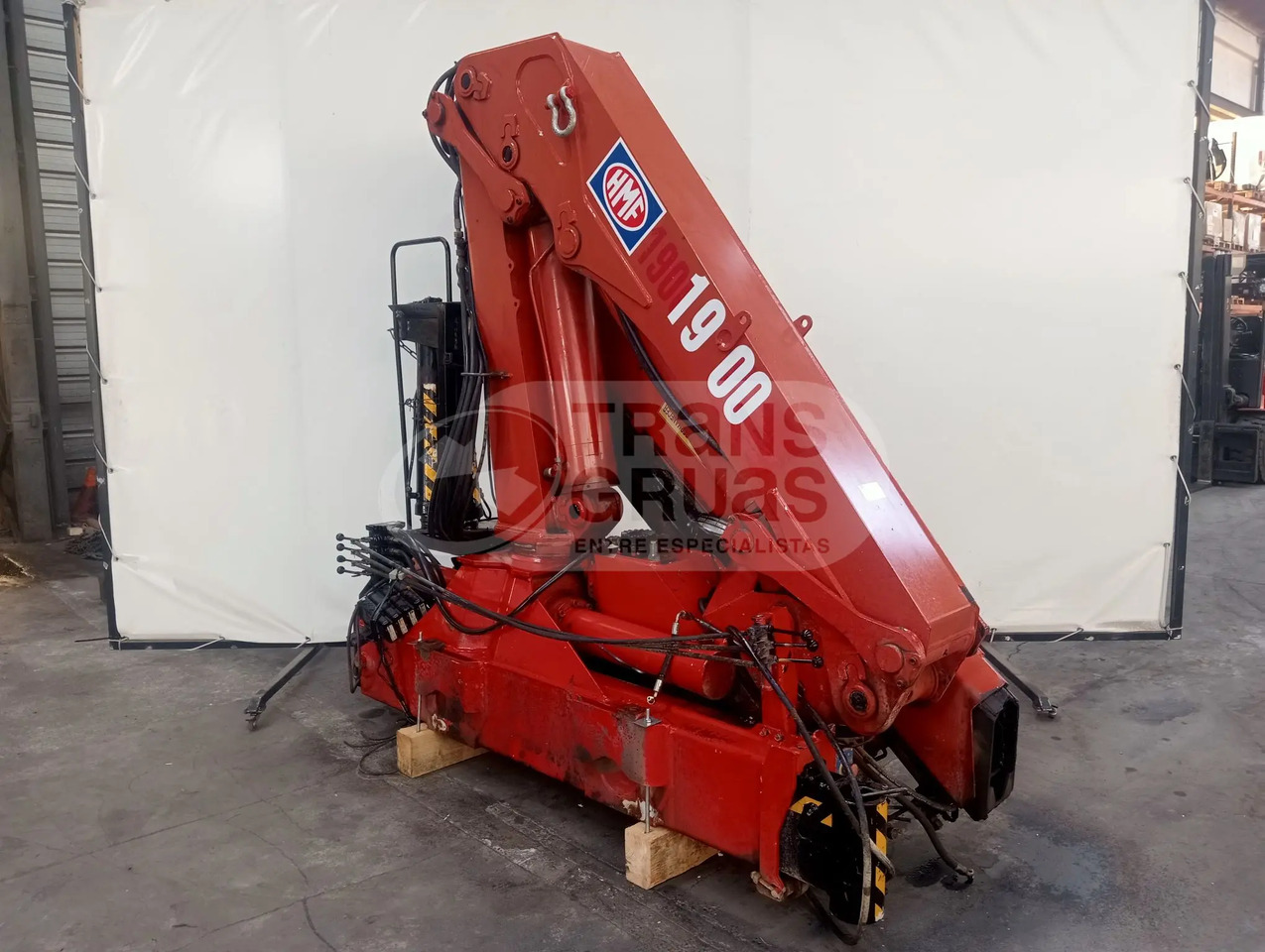 Grúa hidráulica HMF 1903 K5 - Celtnis-manipulators: foto 3 Grúa hidráulica HMF 1903 K5 - Celtnis-manipulators: foto 3