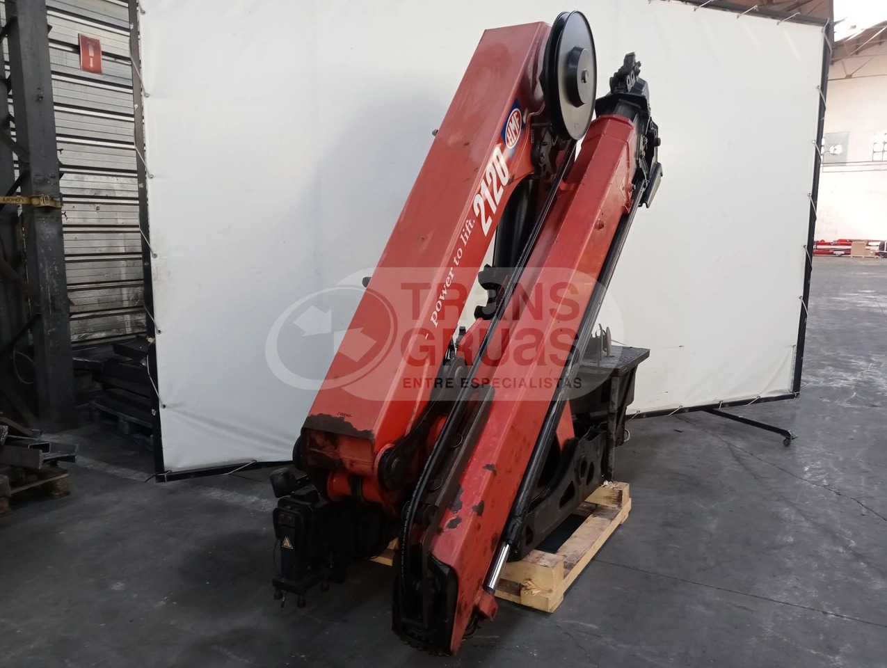 Grúa hidráulica HMF 2120 K RC - Celtnis-manipulators: foto 4 Grúa hidráulica HMF 2120 K RC - Celtnis-manipulators: foto 4