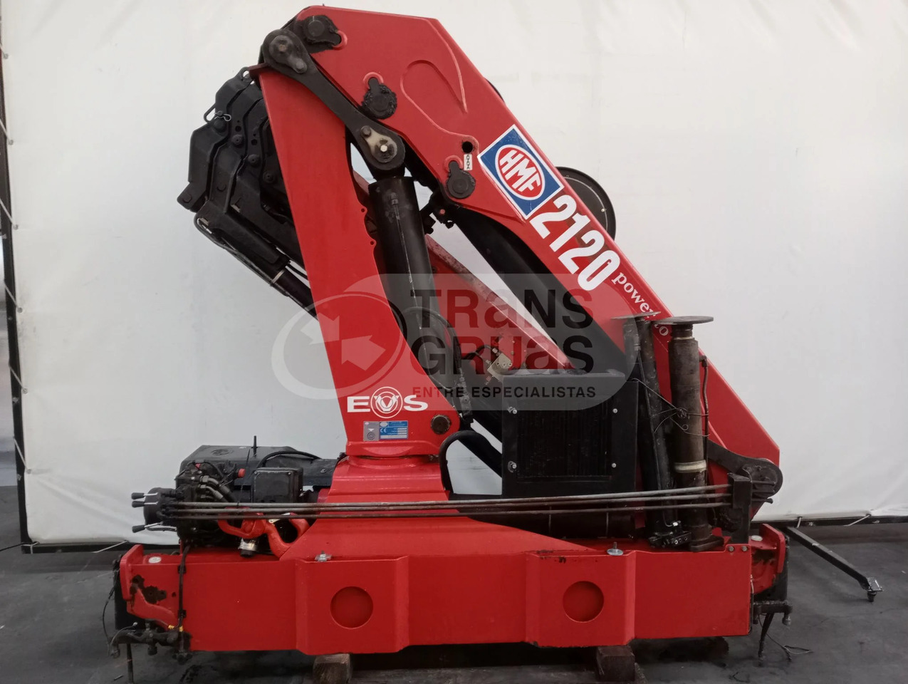 Grúa hidráulica HMF 2120 K4 - Celtnis-manipulators: foto 1 Grúa hidráulica HMF 2120 K4 - Celtnis-manipulators: foto 1