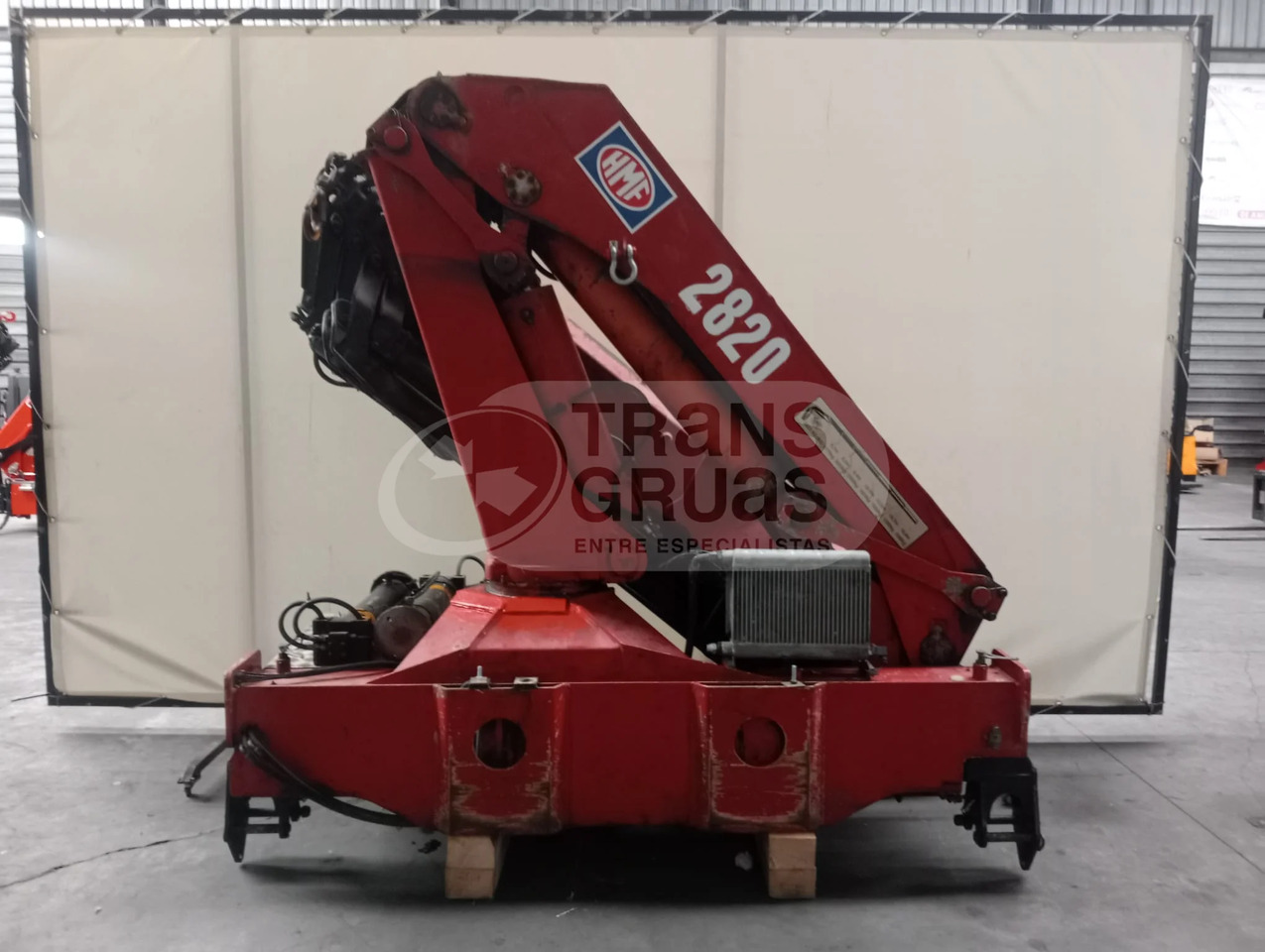 Grúa hidráulica HMF 2823 K6 - Celtnis-manipulators: foto 5 Grúa hidráulica HMF 2823 K6 - Celtnis-manipulators: foto 5