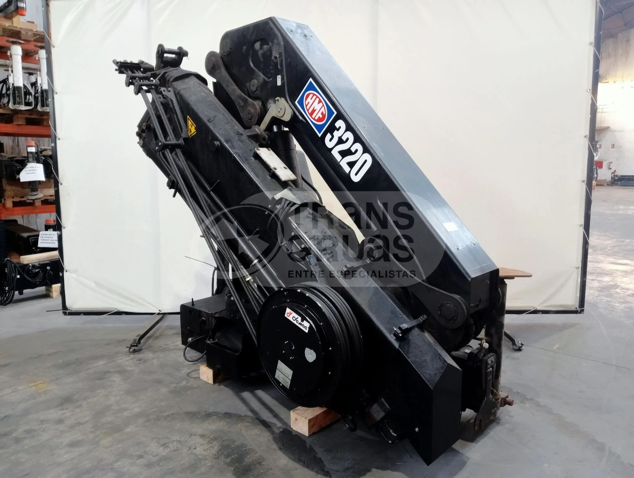 Grúa hidráulica HMF 3220 K5 - Celtnis-manipulators: foto 3 Grúa hidráulica HMF 3220 K5 - Celtnis-manipulators: foto 3