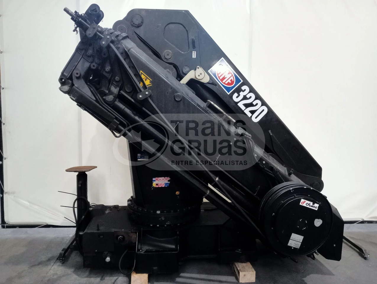 Grúa hidráulica HMF 3220 K5 - Celtnis-manipulators: foto 1 Grúa hidráulica HMF 3220 K5 - Celtnis-manipulators: foto 1