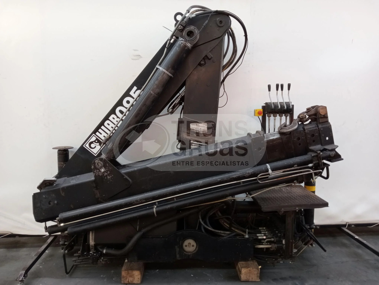 Grúa hidráulica Hiab 095-3 - Celtnis-manipulators: foto 2 Grúa hidráulica Hiab 095-3 - Celtnis-manipulators: foto 2