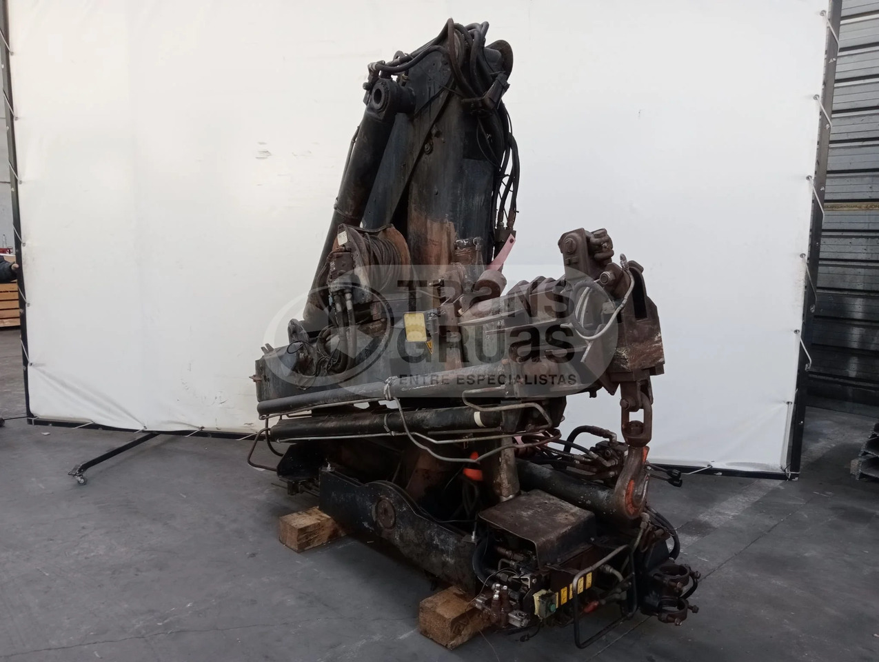 Grúa hidráulica Hiab 095-3 - Celtnis-manipulators: foto 4 Grúa hidráulica Hiab 095-3 - Celtnis-manipulators: foto 4