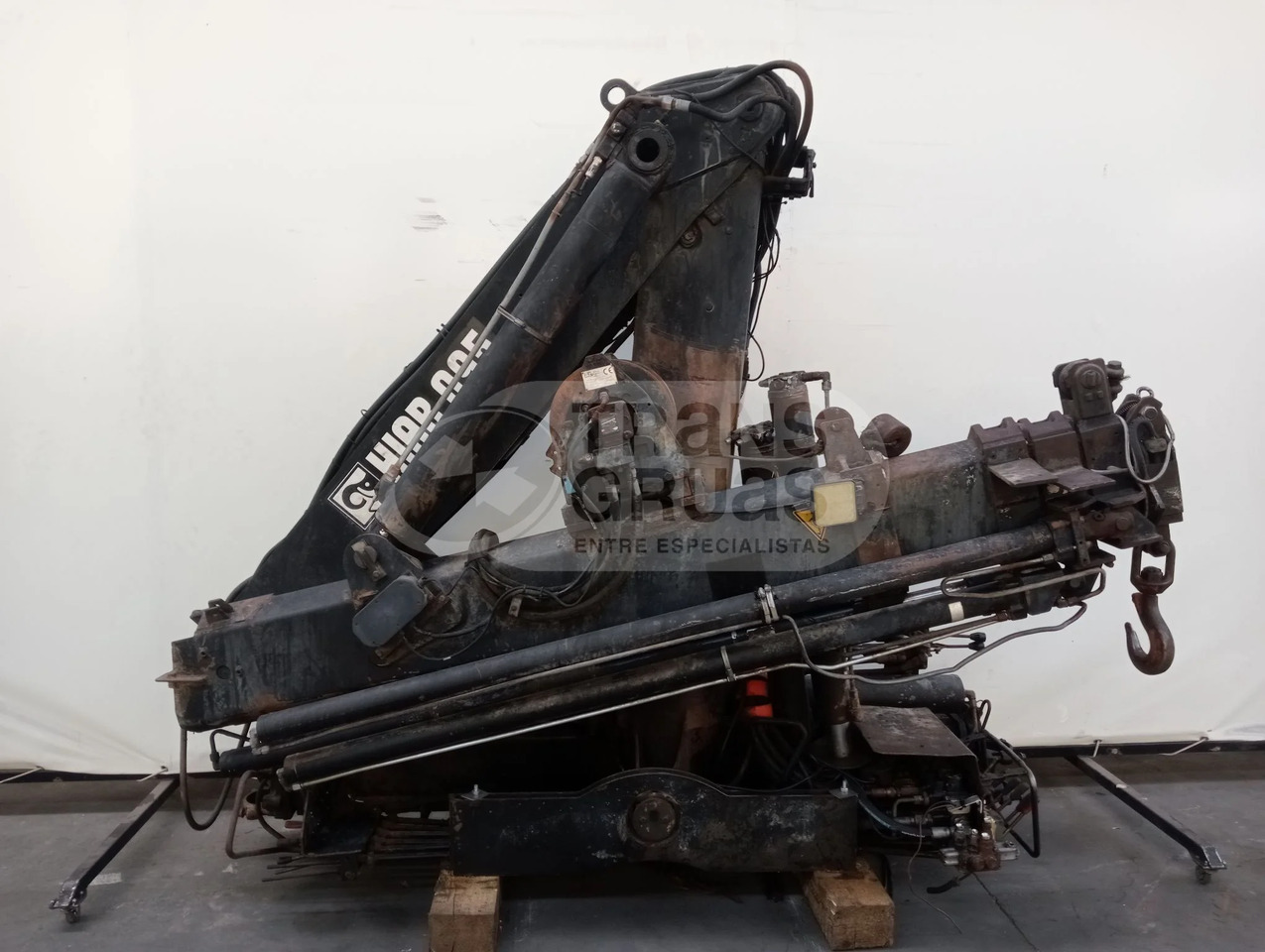 Grúa hidráulica Hiab 095-3 - Celtnis-manipulators: foto 2 Grúa hidráulica Hiab 095-3 - Celtnis-manipulators: foto 2