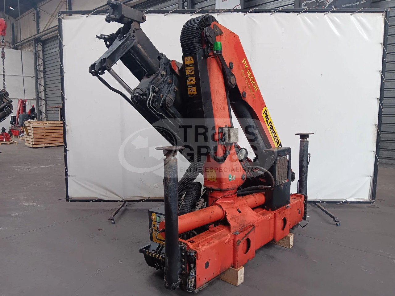 Grúa hidráulica Palfinger PK 16002 - Celtnis-manipulators: foto 4 Grúa hidráulica Palfinger PK 16002 - Celtnis-manipulators: foto 4