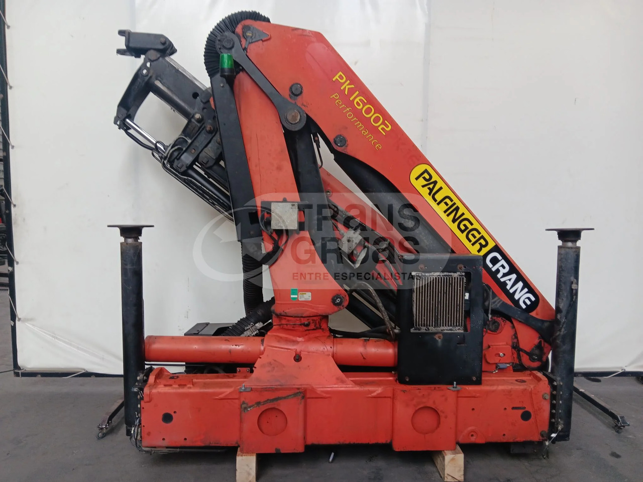 Grúa hidráulica Palfinger PK 16002 - Celtnis-manipulators: foto 1 Grúa hidráulica Palfinger PK 16002 - Celtnis-manipulators: foto 1