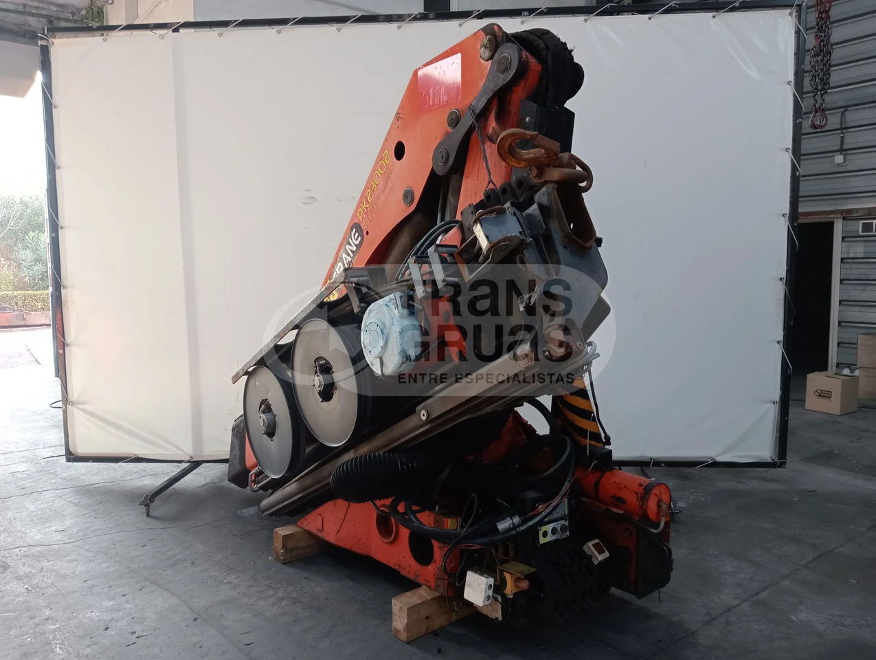 Grúa hidráulica Palfinger PK 23002 - Celtnis-manipulators: foto 4 Grúa hidráulica Palfinger PK 23002 - Celtnis-manipulators: foto 4