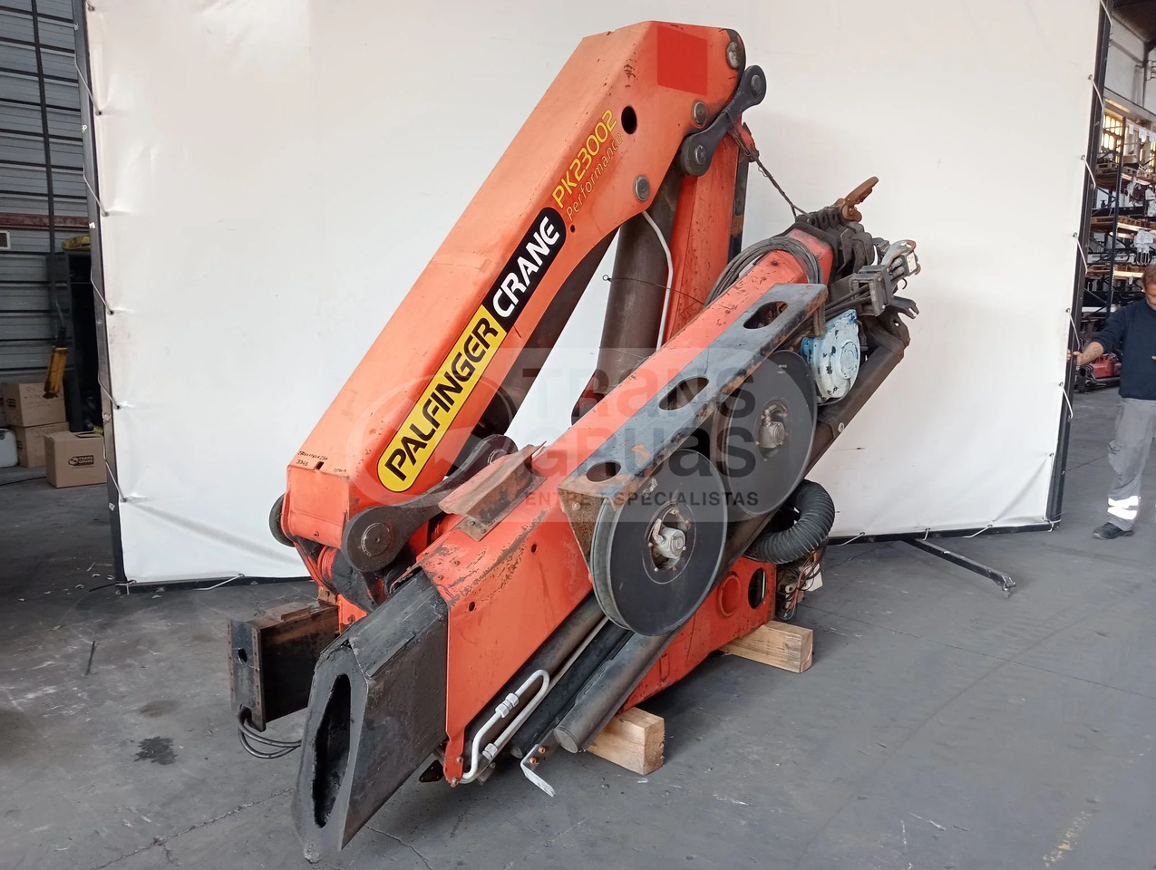 Grúa hidráulica Palfinger PK 23002 - Celtnis-manipulators: foto 3 Grúa hidráulica Palfinger PK 23002 - Celtnis-manipulators: foto 3