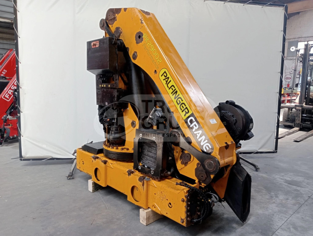 Grúa hidráulica Palfinger PK 29002 - Celtnis-manipulators: foto 1 Grúa hidráulica Palfinger PK 29002 - Celtnis-manipulators: foto 1