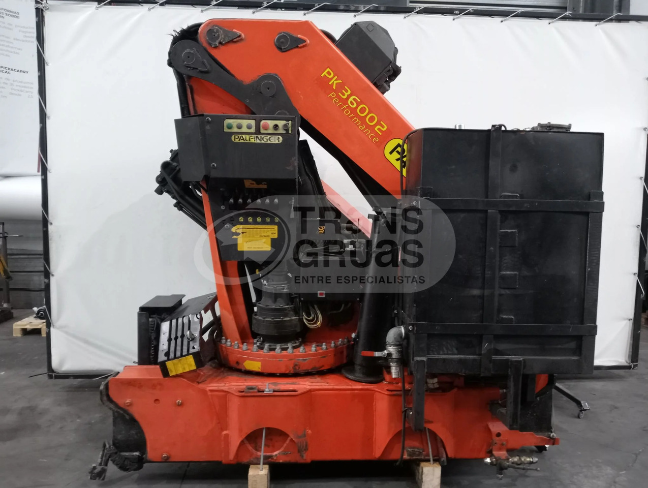 Grúa hidráulica Palfinger PK 36002 - Celtnis-manipulators: foto 3 Grúa hidráulica Palfinger PK 36002 - Celtnis-manipulators: foto 3