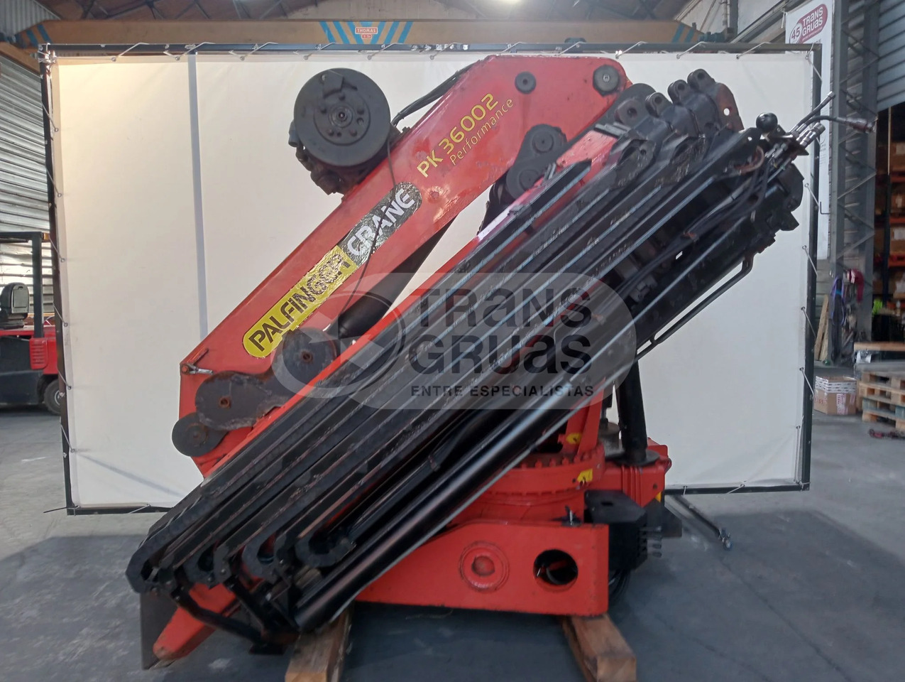 Grúa hidráulica Palfinger PK 36002 - Celtnis-manipulators: foto 1 Grúa hidráulica Palfinger PK 36002 - Celtnis-manipulators: foto 1