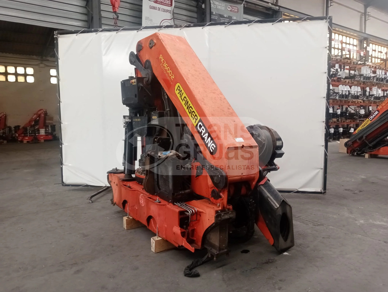 Grúa hidráulica Palfinger PK 36002 - Celtnis-manipulators: foto 4 Grúa hidráulica Palfinger PK 36002 - Celtnis-manipulators: foto 4