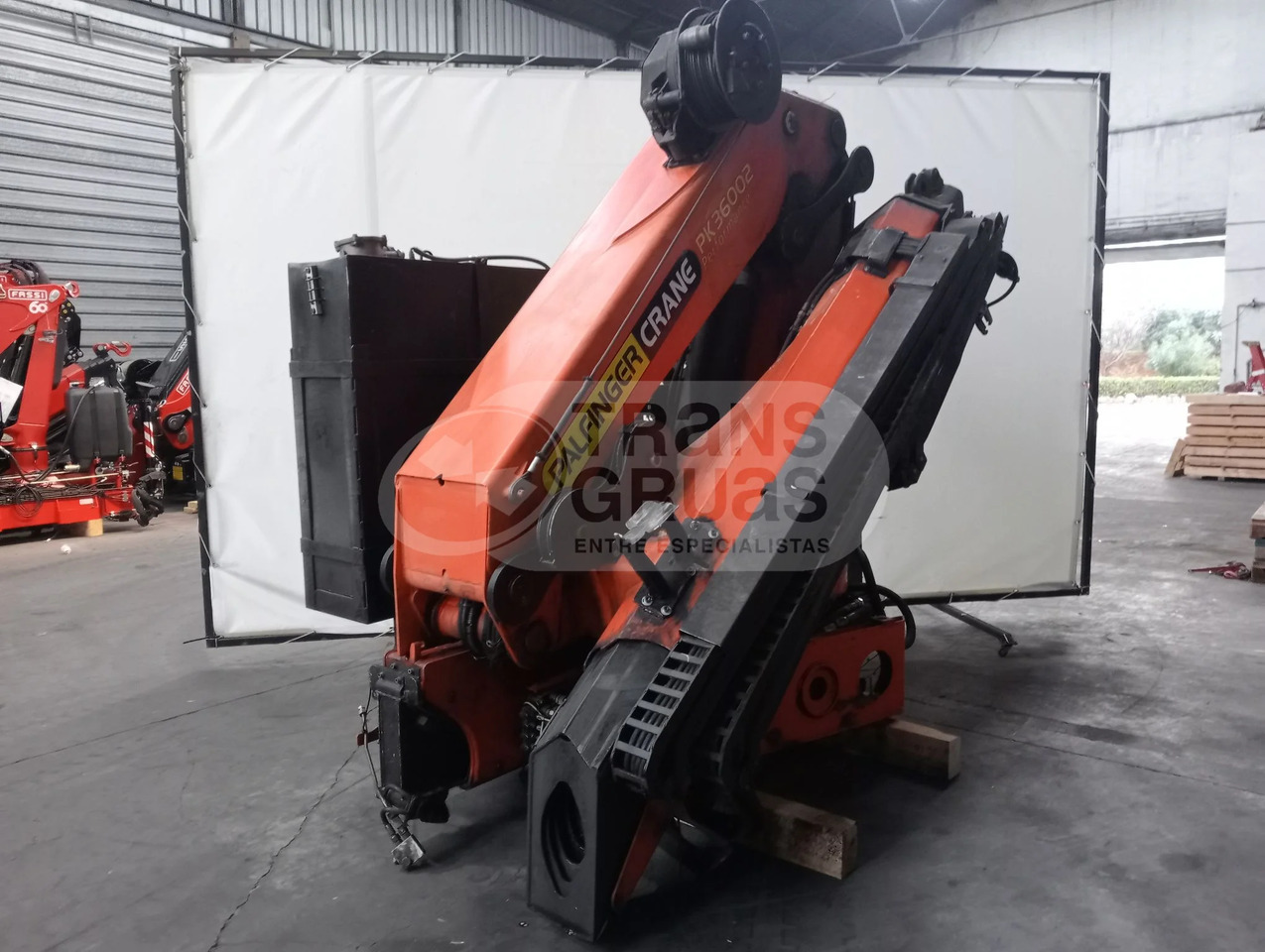 Grúa hidráulica Palfinger PK 36002 - Celtnis-manipulators: foto 4 Grúa hidráulica Palfinger PK 36002 - Celtnis-manipulators: foto 4