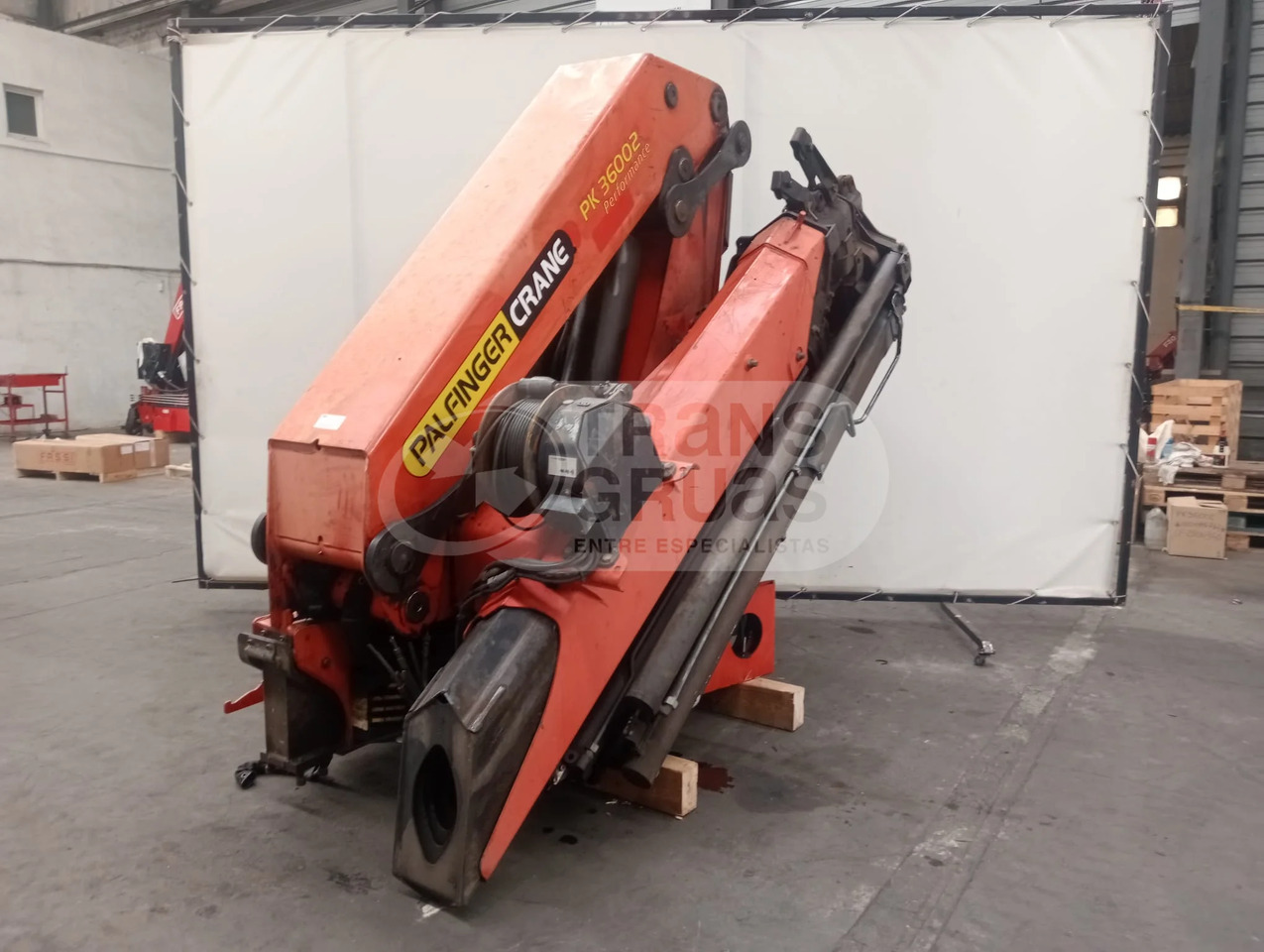 Grúa hidráulica Palfinger PK 36002 - Celtnis-manipulators: foto 3 Grúa hidráulica Palfinger PK 36002 - Celtnis-manipulators: foto 3