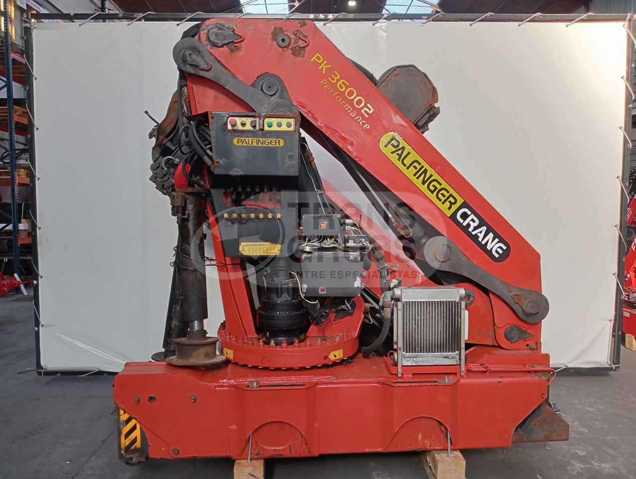 Grúa hidráulica Palfinger PK 36002 - Celtnis-manipulators: foto 3 Grúa hidráulica Palfinger PK 36002 - Celtnis-manipulators: foto 3