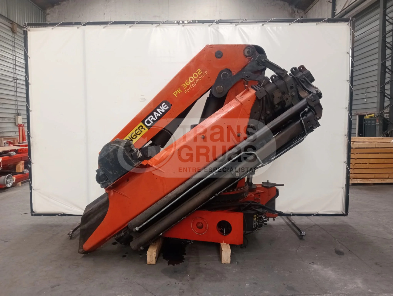 Grúa hidráulica Palfinger PK 36002 - Celtnis-manipulators: foto 2 Grúa hidráulica Palfinger PK 36002 - Celtnis-manipulators: foto 2