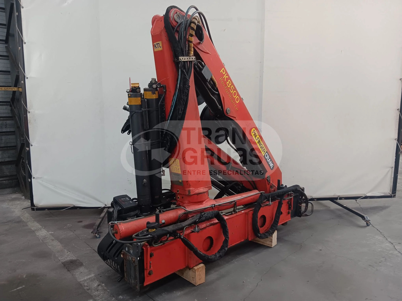 Grúa hidráulica Palfinger PK 8500 - Celtnis-manipulators: foto 4 Grúa hidráulica Palfinger PK 8500 - Celtnis-manipulators: foto 4