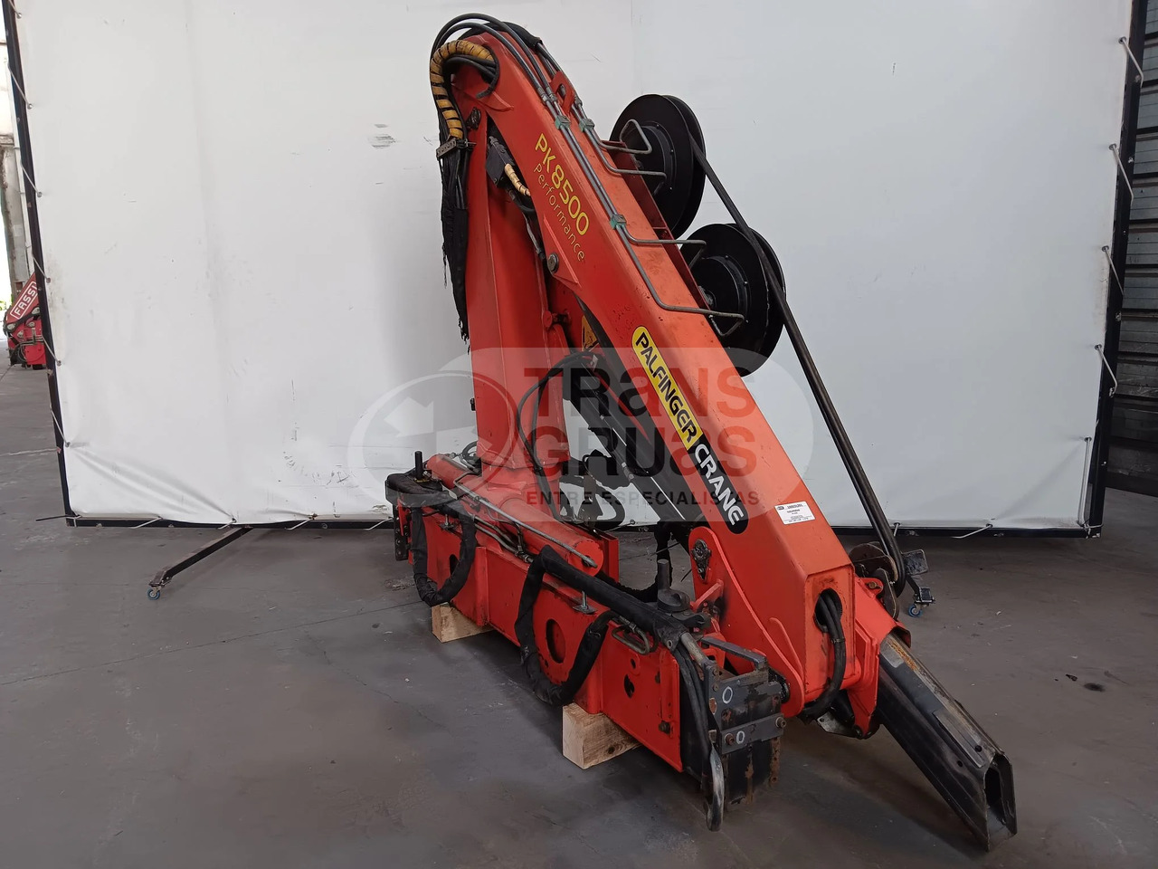 Grúa hidráulica Palfinger PK 8500 - Celtnis-manipulators: foto 3 Grúa hidráulica Palfinger PK 8500 - Celtnis-manipulators: foto 3