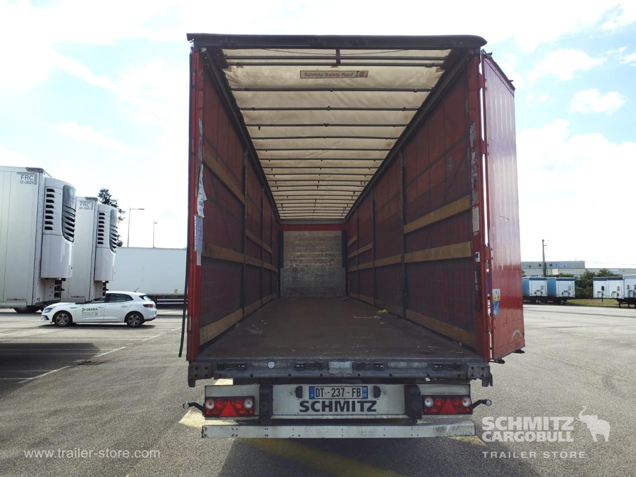 Tenta puspiekabe SCHMITZ Curtainsider Standard: foto 8