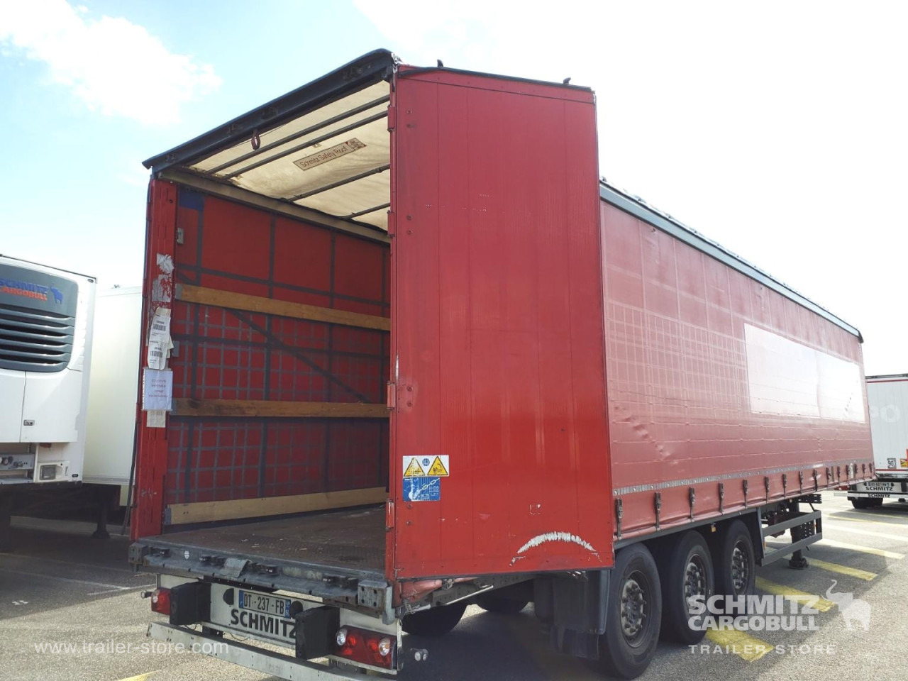 Tenta puspiekabe SCHMITZ Curtainsider Standard: foto 12