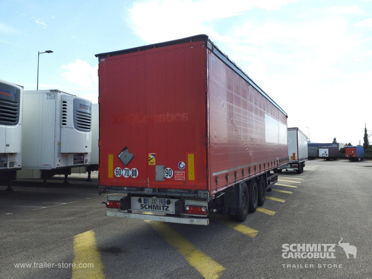 Tenta puspiekabe SCHMITZ Curtainsider Standard: foto 10