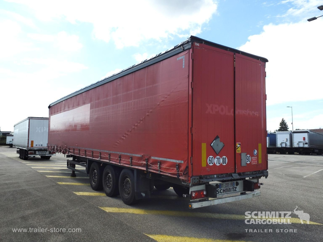 Tenta puspiekabe SCHMITZ Curtainsider Standard: foto 7