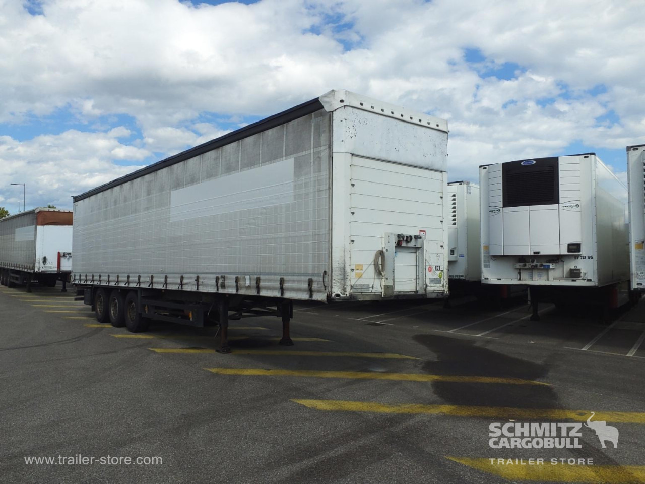 SCHMITZ Curtainsider Standard - Tenta puspiekabe: foto 1 SCHMITZ Curtainsider Standard - Tenta puspiekabe: foto 1
