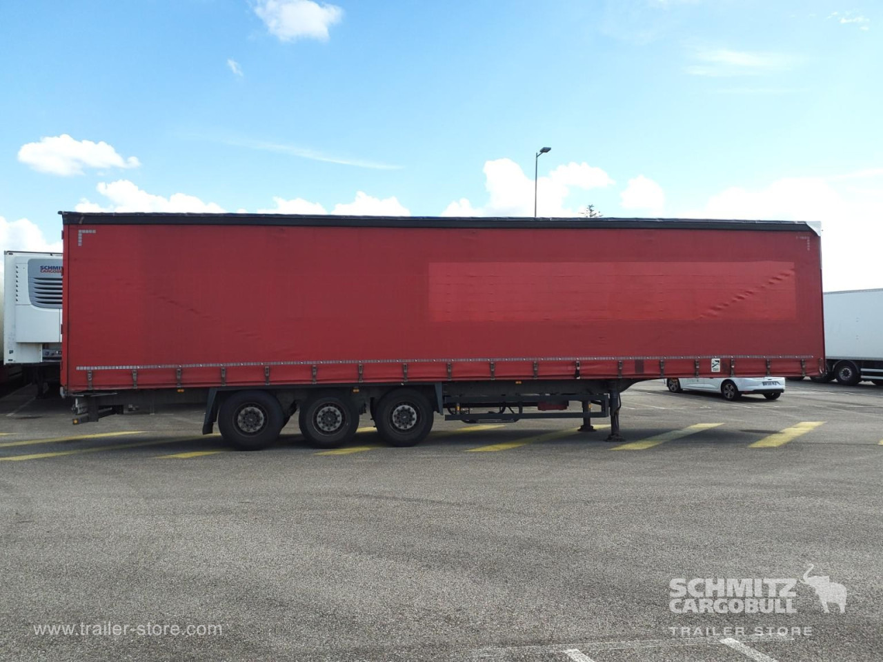 SCHMITZ Curtainsider Standard - Tenta puspiekabe: foto 2 SCHMITZ Curtainsider Standard - Tenta puspiekabe: foto 2