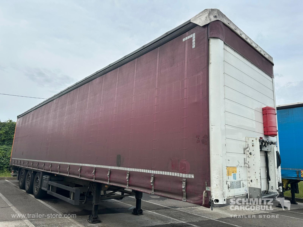 SCHMITZ Curtainsider Standard Taillift - Tenta puspiekabe: foto 1 SCHMITZ Curtainsider Standard Taillift - Tenta puspiekabe: foto 1