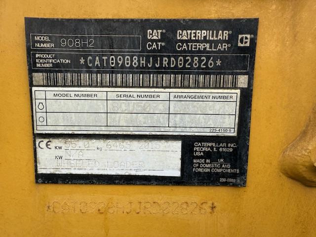 Cat 908 H2 - Riteņu iekrāvējs: foto 5 Cat 908 H2 - Riteņu iekrāvējs: foto 5