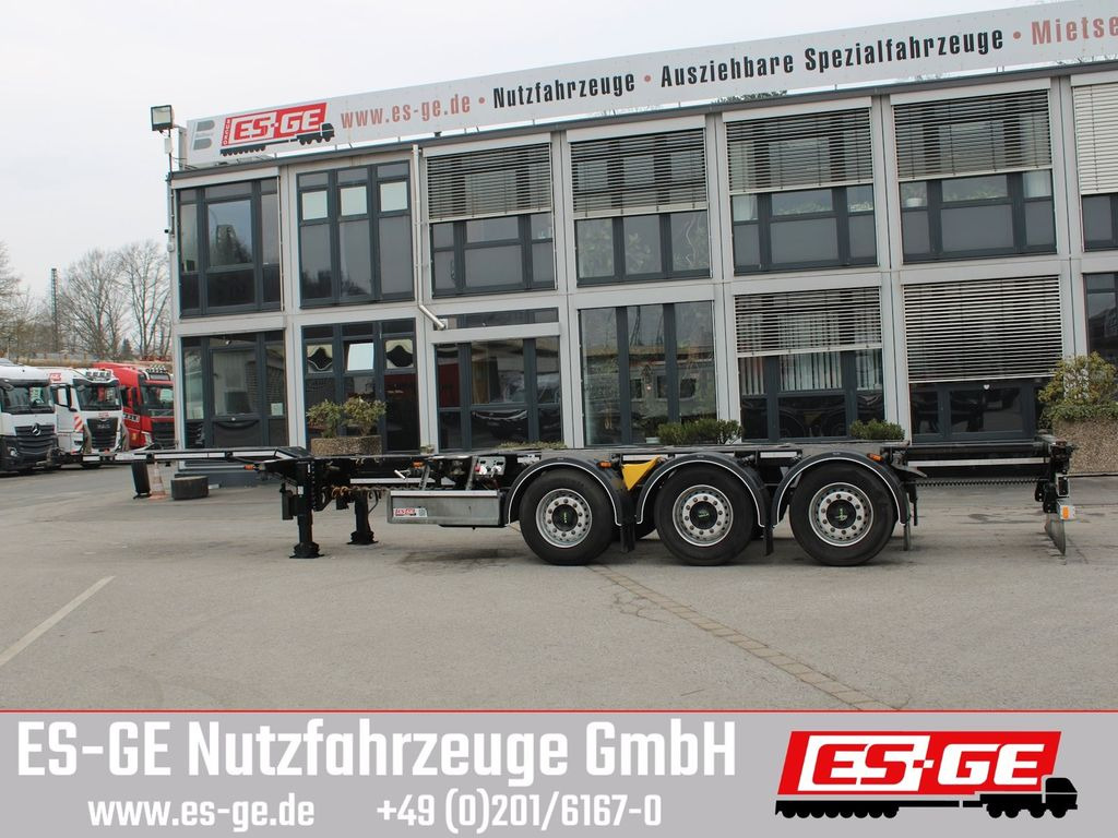 D-TEC 3-Achs-Containerchassis Multi - Puspiekabe noņemamā virsbūve/ Konteineru vedējs: foto 4 D-TEC 3-Achs-Containerchassis Multi - Puspiekabe noņemamā virsbūve/ Konteineru vedējs: foto 4