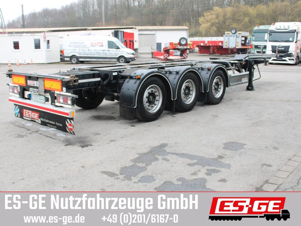 D-TEC 3-Achs-Containerchassis Multi - Puspiekabe noņemamā virsbūve/ Konteineru vedējs: foto 2 D-TEC 3-Achs-Containerchassis Multi - Puspiekabe noņemamā virsbūve/ Konteineru vedējs: foto 2