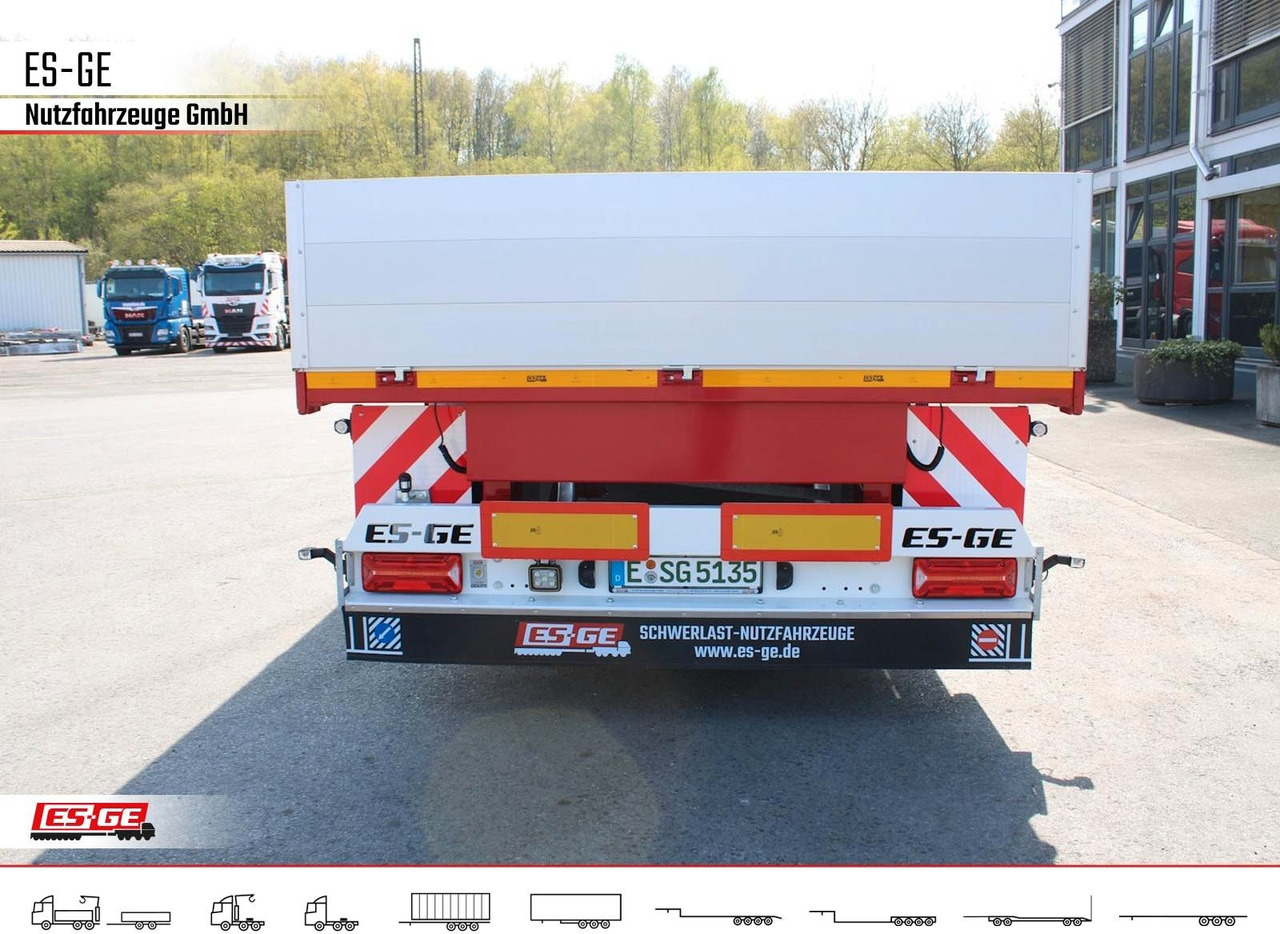 Bortu puspiekabe/ Platforma ES-GE 3-Achs Sattelanhänger -Bordwände: foto 6